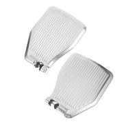 NULYLU Reposapiés Para Silla De Ruedas De Aleación De Aluminio Reforzado, Par De 2 Unidades, Pedales Elevadores Ligeros y Duraderos, Soporte Estable Para Movilidad Reducida, Uso Interior y Exterior