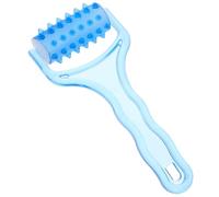NULYLU Rodillo Masajeador de Plástico para Cuello y Hombros, Fácil de Usar y Aliviar Dolores Musculares, Diseño Único y Herramienta Manual para Masaje Facial y Corporal Color Aleatorio