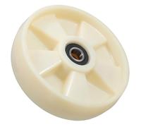 NULYLU Ruedas de Repuesto para Transpaleta Nylon con Rodamientos de Bolas Rueda Giratoria para Gato Manual Alta Capacidad de Carga y Reducción de Ruido para Uso Almacenes y Logística