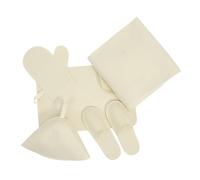 NULYLU Sauna Gorro Guantes Esterilla De Fieltro Gorro De Baño Para Sauna Grueso y Cómodo