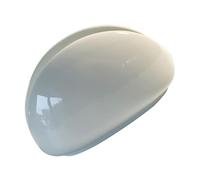 NULYLU Servilletero de Cerámica Blanco para Cocina y Oficina, Soporte Resistente y Funcional para Mantener Servilletas Limpias y Ordenadas