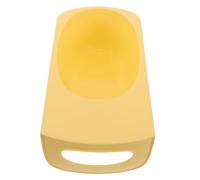 NULYLU Silla de Entrenamiento Plástico Amarillo Diseño Espacioso de Cajón y Sistema Deslizante para Forro de Orinal, Adecuado para Baño Infantil