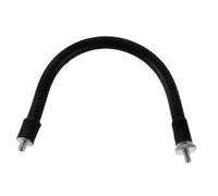 NULYLU soporte de micrófono brazo flexible del escritorio de micrófono barras de extensión de micrófono de escritorio varillas de extensión del micro soporte varilla flexible Metal Negro