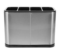 NULYLU Soporte para Guardar Palillos Diseño Simple y Elegante y Porta Cucharas de Acero Inoxidable para Organización Práctica en Suministros de Cocina
