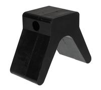 NULYLU Soporte Remolque Náutico V de Goma Negro 2 Pulgadas | Bloque de Tope para Remolque de Barco, Forma V, para Embarcaciones y Kayaks, Estabilidad Mejorada
