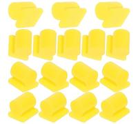 NULYLU Tapones de Silicona para Sordina de Trombón, Parachoques Amarillos de 3.5 Mm, 20 Unidades, Silenciador para Instrumentos de Viento, Prácticos para Práctica y Reducción de Sonido