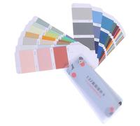 NULYLU Tarjeta de Colores para Pintar 132 Tonos Fluorocarbono para Industria, Carta de Colores de Pintura Metálica y Perlada, Muestra Resistente para Proyectos de Arquitectura y