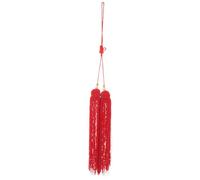 NULYLU Tassel Rojo Vibrante para Espada de Tai Chi Colgante Resistente y Seguro para Entrenamiento y Competición de Artes Marciales Accesorio Esencial para Fitness de