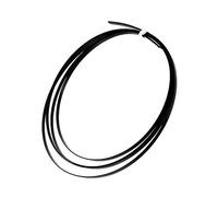 NULYLU Tira De Filete Para Guitarra Acústica y Clásica, Tiras De Encuadernación Negras De Abs, 2 Piezas, Accesorios De Decoración Para Guitarra, Fácil Instalación y Ajuste