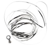 NULYLU Tiras Calefactoras de Reemplazo para Selladoras Manuales, Elementos de 3 MM y 2 Metros para Sellado Térmico en Bolsas de Plástico y Películas de Aluminio, Uso en Máquinas de Vacío