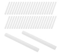 NULYLU Varillas Difusoras de Fragancias para Humidificador, Filtro de Algodón Absorbente Color Claro 10x100 Mm, 50 Piezas, Compatible Humidificadores de Escritorio y Aroma Ambiental