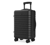 NUMADA - Maleta de Viaje Cabina ABS Upfly T20 (56x37x22cm) con Cierre TSA y 4 Ruedas Dobles. Maleta de Mano Rígida con Múltiples Compartimentos Interiores | Ligeras | Resistentes | Negro