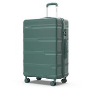 NUMADA - Maleta de Viaje Grande 25Kg, 76x50x29cm, (78L) Upfly T10 28' ABS con Cierre de Combinación y 4 Ruedas Dobles | Resistente | Ligera | Interior Compartimentado | Verde