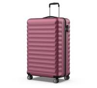 NUMADA - Maleta de Viaje Grande 25Kg Upfly 28' ABS (75x49x29cm) con Cierre de Combinación y 4 Ruedas Dobles 360 | Resistente | Ligera | Interior Compartimentado | Burdeos