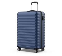 NUMADA - Maleta de Viaje Grande 25Kg Upfly 28' ABS (75x49x29cm) con Cierre de Combinación y 4 Ruedas Dobles 360 | Resistente | Ligera | Interior Compartimentado | Azul Marino