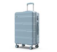 NUMADA - Maleta Mediana 4 Ruedas, 66x44x26cm, (60L) Upfly T10 24' ABS con Cierre de Combinación, Resistente, Ligera, Interior Compartimentado | Azul