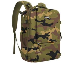 NUMADA-Mochila Viaje Cabina Avión 40x20x25cm (20L) con Varios Bolsillos y Compartimento para Portátil 15". Mochila Ryanair con Asas Acolchadas, Cintas de Apriete, Zapatero y Zona para Líquidos