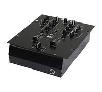 Numark M2 - Mezclador de DJ de 2 canales para scratch, instalable en rack, con EQ de 3 bandas, entrada de micro y crossfader reemplazable con controles inversión y curva