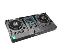 Numark Mixstream Pro Go Controlador DJ Portátil Autónomo | Mezclador DJ Autonomo con Bateria, Separacion de Stems, Wi-Fi, Altavoces Integrados y Pantalla Tactil 7 Pulgadas