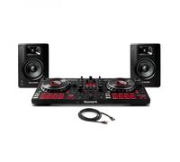 Numark Mixtrack Platinum FX DJ Controller with M-Audio BX4 Monitors