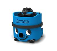 Numatic Aspirador Modelo Compacto James JVP180 en Color Azul con 8 litros de Capacidad 620W. Limpieza Profesional en seco