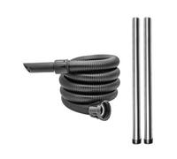 Numatic Henry - Manguera de repuesto para aspiradora, 2,5 m, flexible, 32 mm de diámetro, con 2 tubos de acero inoxidable, compatible con modelos Henry, George, Edward y Hoover