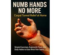 Numb Hands No More: Carpal Tunnel Relief at Home: Simple Exercises, Ergonomic Fixes, and Daily Habits to Ease Wrist Pain Safely