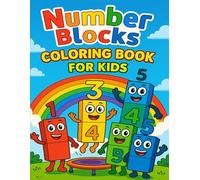 Number Blocks Coloring Book for Kids: Fun and Easy Number Learning with Bold Outlines for Toddlers and Preschoolers