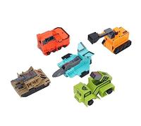 Number Bots Robots Matemáticos, Juguetes Digitales Reutilizables para Aprender Números de Coche para Niños, Reconocimiento de Color y Habilidades de Cálculo, Juego de 5 Piezas (0-4)