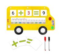 Number Lines For Students | Sensory Toys Versatile Counters | Kindergarten Math Toy, Eye-Catching, Magnetic Numbers Manipulatives for Group Discussions, Practice, Hands