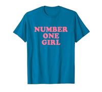 Number One Girl Camiseta, Hombre, Zafiro, 3XL