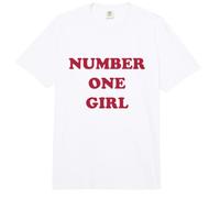 Number One Girl Comfort Colors Adult Heavyweight T-Shirt