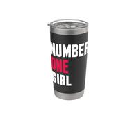 Number One Girl Vaso térmico de acero inoxidable de doble pared