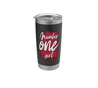 Number One Girl Vaso térmico de acero inoxidable de doble pared
