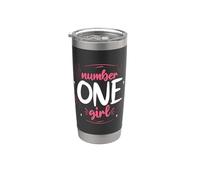 Number One Girl Vaso térmico de acero inoxidable de doble pared