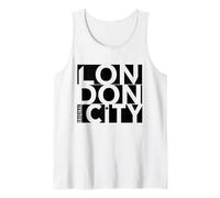 Number One London City Fashion tee Shirts, London Outfit Camiseta sin Mangas