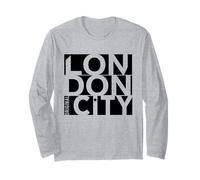 Number One London City Fashion tee Shirts, London Outfit Manga Larga