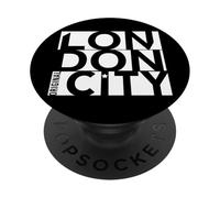 Number One London City Fashion tee Shirts, London Outfit PopSockets PopGrip Adhesivo
