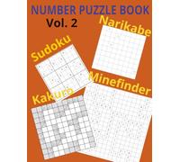 Number Puzzle Books: Volume 2 | 200 Pages | 8.5x 11 inches | Easy to Read | Great gift for any number lover