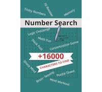 Number Search Book .... Gift for Vacations, Holidays and Free Times: Challenging Maze Book with 100 Puzzles | Includes Complete Solutions | 6×9 , 200 Pages (Difficult)