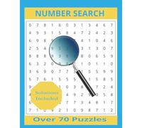 Number Search: Over 70 Puzzles | 8x10 inches ... Great for gifts, traveling or leisure time.