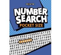 Number Search POCKET SIZE Puzzle Book for Adults: Hidden Numbers. Travel Size Numbers Puzzle Book for Seniors with Solutions