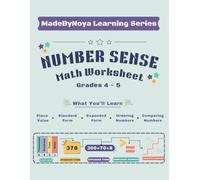 Number Sense: Math Workbook Grades 4-6: Place Value, Rounding, Comparing Numbers, Number Patterns & Problem Solving