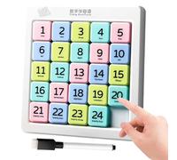 Number Slide Puzzle | Juego de Aprendizaje Temprano | Puzzle Magnético Deslizante 6x6 para Entrenar Mente, Lógica, Aula, Kindergarten, Preescolar y Aprendizaje Infantil