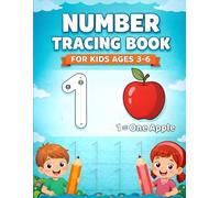 Number Tracing Book For Kids Ages 3-6: A Fun and Easy 1-20 Number Writing Practice Workbook for Preschool & Kindergarten | One-Sided Pages for Mess-Free Learning