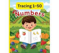 Number Tracing Workbook for Kids Ages 3-5: Practice Counting 1-50 | Preschool & Kindergarten Early Learning
