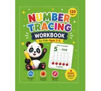 Number Tracing Workbook: Learn Numbers 0-20 Through Tracing, Counting, and Writing Activities for Kids Ages 3-5 (Little Learners Workbook Series)