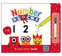 Numberblocks 1-10: A Wipe-Clean Book and Pen - Learn to Write Numbers for Preschool Ages 3-6