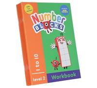Numberblocks & Alphablocks Orange Level Workbook Set (6 books)