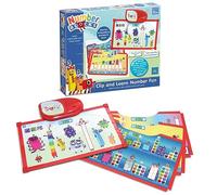 Numberblocks AN40 Clip Toy-Aprende Habilidades matemáticas con números 1-10 y 11-20-para Juego Interactivo y Desarrollo Infantil, Cuenta con 12 Actividades Divertidas, más de 3 años, pequeño